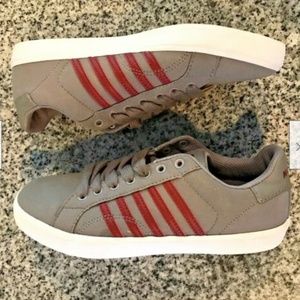 K-Swiss Varsity Leather Casual Sneakers Gray